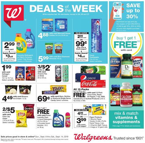 Walgreens sale ads this week - Discover Walgreens' Weekly Ad for top deals on vitamins, personal care, grocery & more. Shop sales available now in store or online for pickup or delivery. 